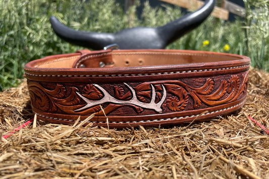Elk Antler Belt