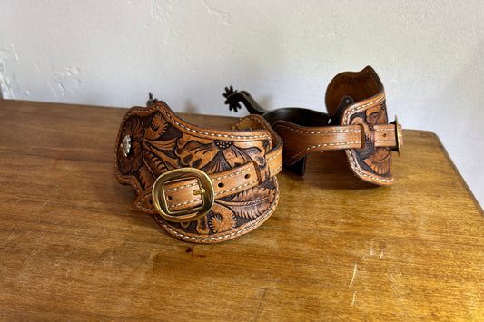 Floral Spur Straps