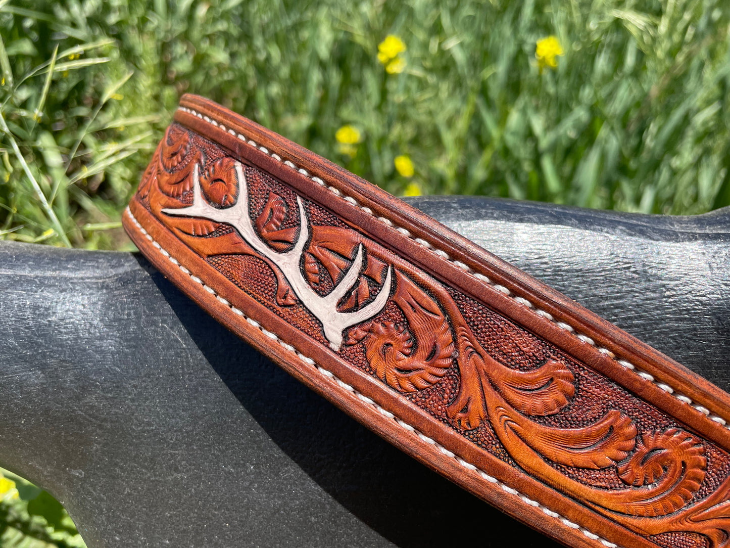 Elk Antler Belt