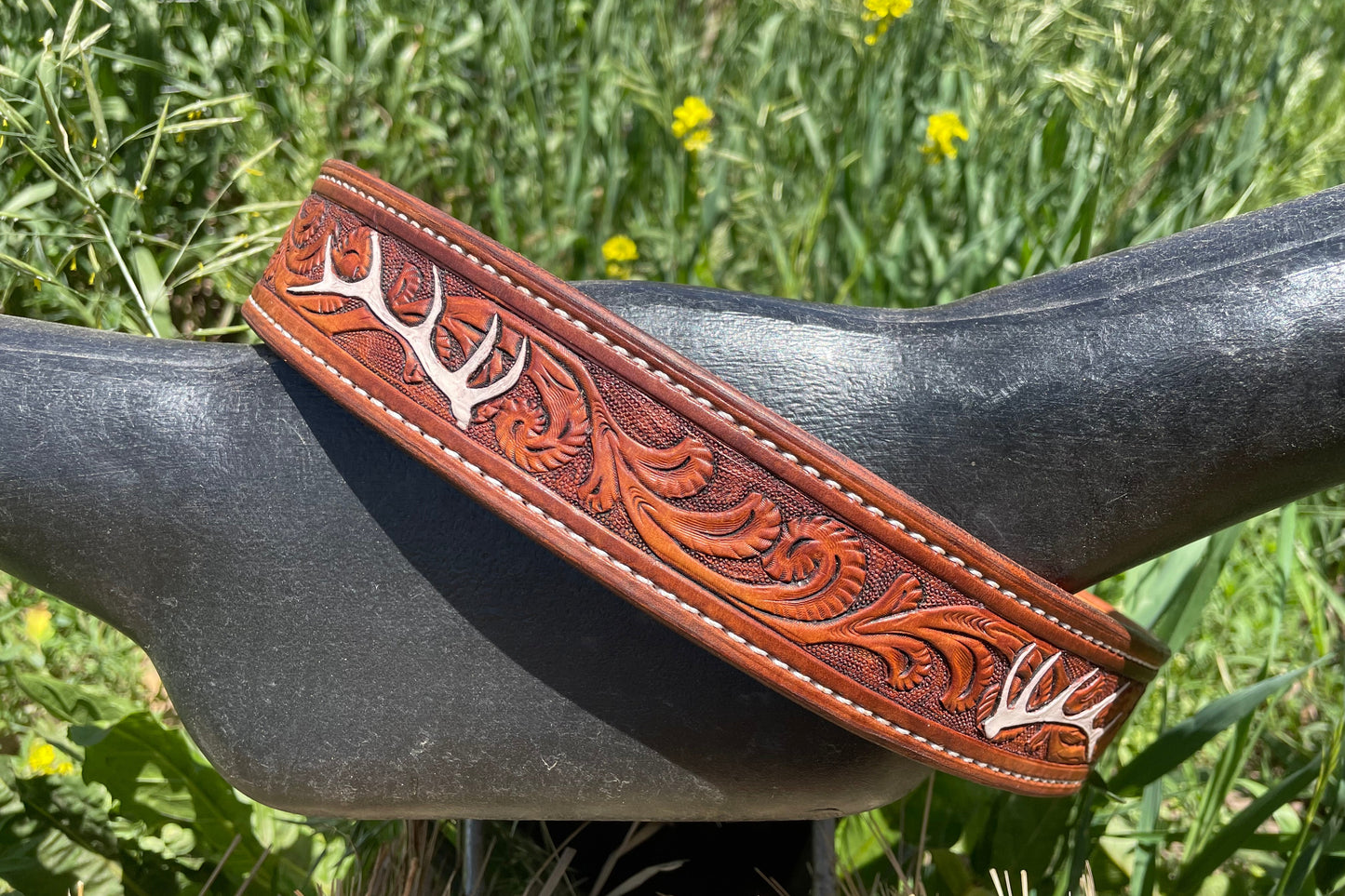 Elk Antler Belt