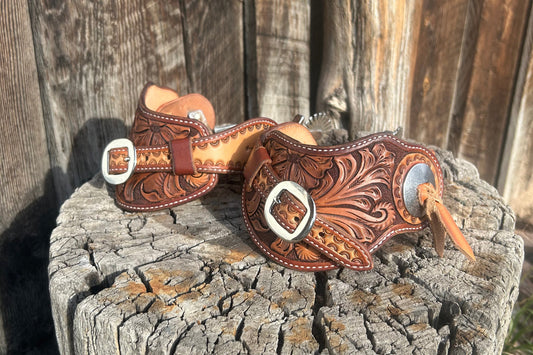 Floral Spur Straps