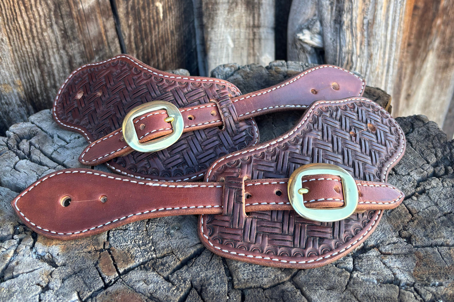 Herringbone Spur Straps